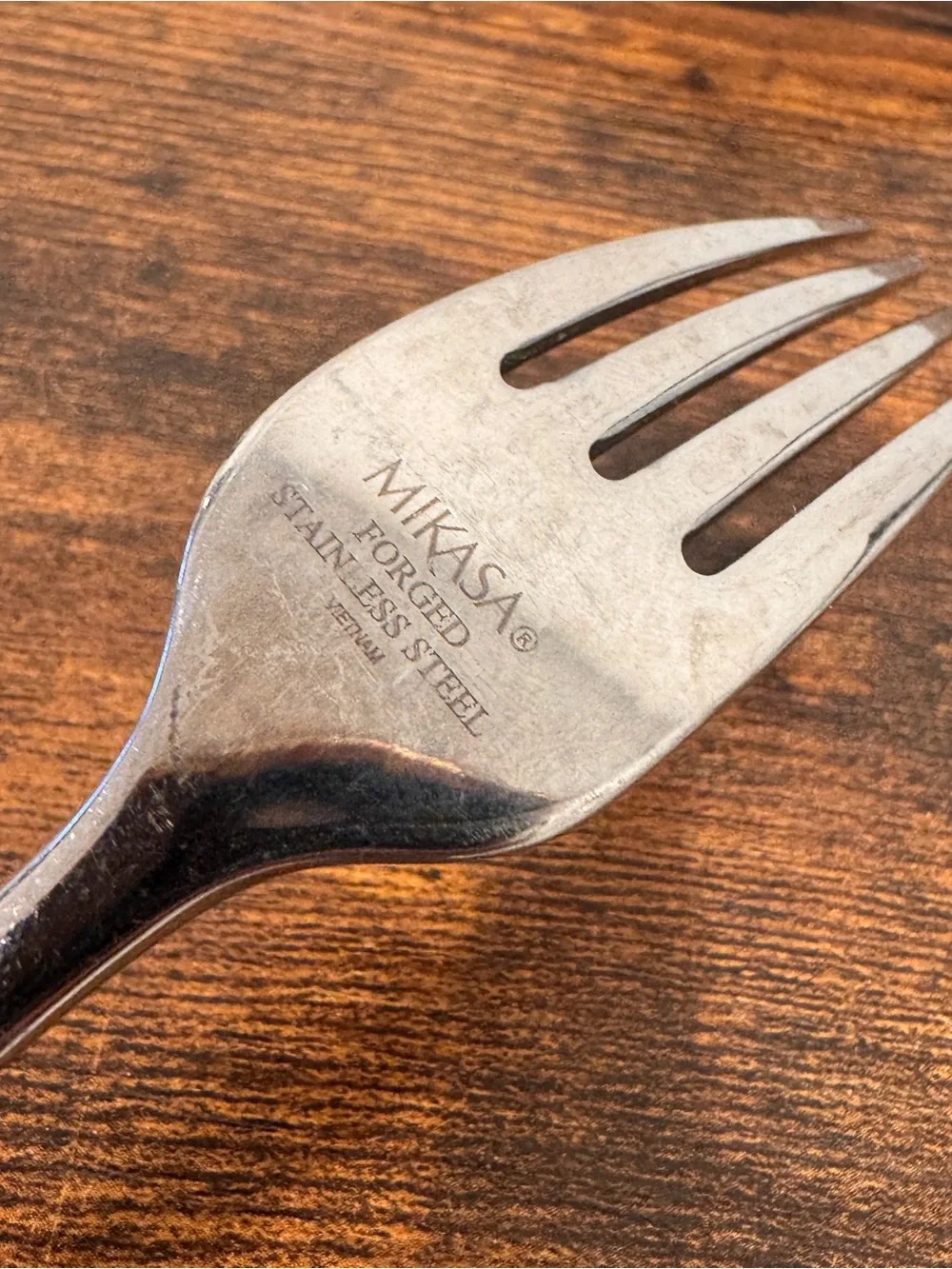 Mikasa Addison Forged Stainless Steel Dinner Forks Set of 3 Modern